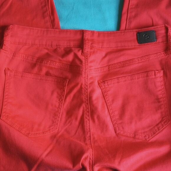 Celebrity Pink Jayden Skinny Red Jeans size 5/27 - Picture 3 of 4